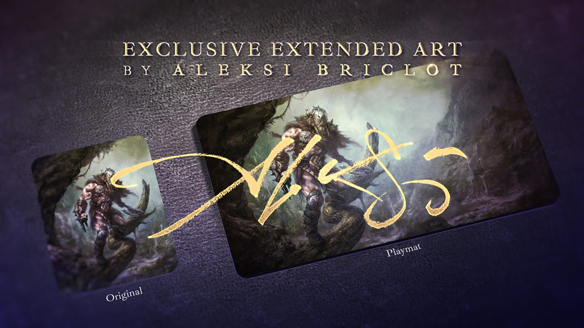 Garruk playmat