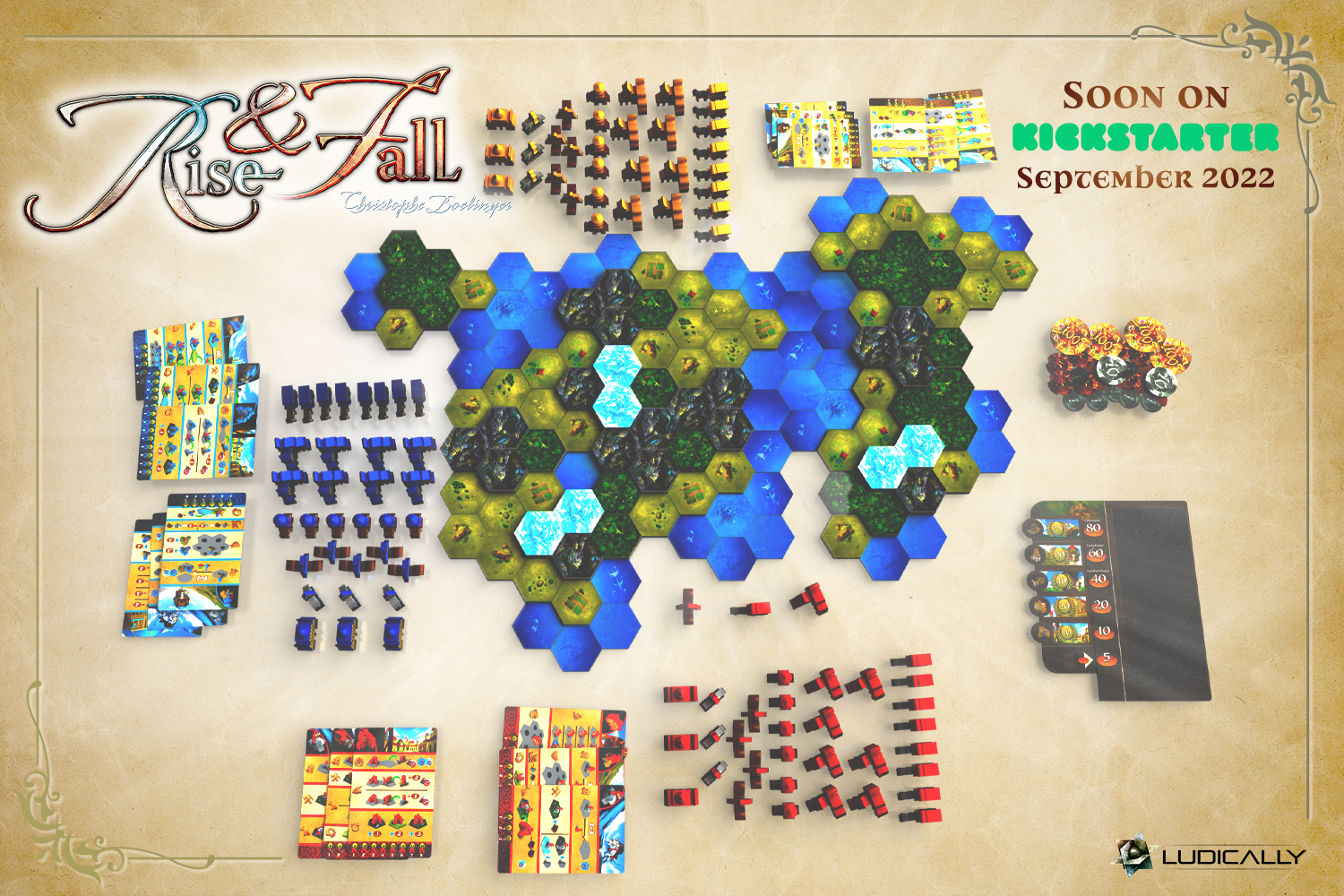 Rise & Fall banner