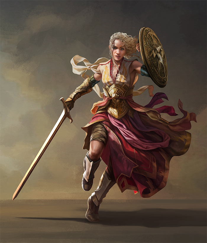 Maider — warrior-mage